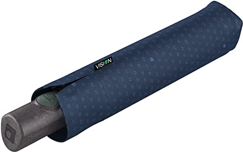 Knirps nachhaltiger Damen Taschenschirm Vision Duomatic Air - blue