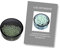 fishingglue Lochfinder/Lochschnüffler zur Schadenssuche/Reparatur am Fahrradschlauch, Schlauchboot, Pool, Isomatte, Luftmatratze, durchsichtig, Durchmesser ca. 40 mm
