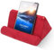 Agatige Supporto Cuscino per Tablet e Libri, Leggio per Divano Letto, Porta Libro per Lettura, Compatibile con iPad, eReader, Smartphone (Rosso)