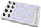 Btuty MIDI Controller Strike Pad Backlight MIDI Keyboard BT Connection Low Latency 3.5mm Output Interface ith 16 Strike Pads 8 Assignable Knobs Note Repeat Portable MIDI Pad