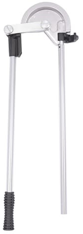 Rohrbieger, 0.7in Hohe Beanspruchung Rohrbieger, Rohrbiegerolle 180°,Anwendbarer Rohrdurchmesser 18mm für Rohre aus Kupfer, Aluminium und weichem Metall,Silber,Aluminium-Legierung