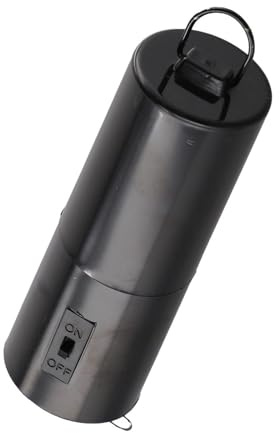 Homeponnew Moteur rotatif à suspendre pour carillon et éolienne, 30 ± 5 tr/min noir à piles, décoration intérieure et extérieure (batterie D non incluse)