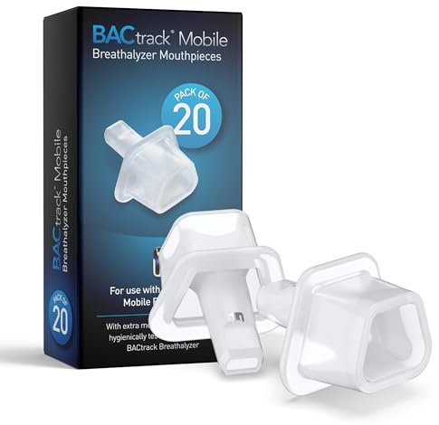 BACtrack | Beccucci per etilometro per Smartphone Mobile (Confezione da 20) | Compatibile con etilometro Mobile