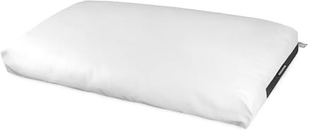 Happers wasserdichte und Abziehbare Outdoor Palettenkissen aus Kunstleder Weiß 120x60x20cm