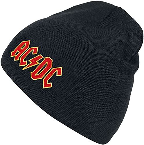 AC/DC Logo Unisex Mütze schwarz Band-Merch, Bands, Festival, Geschenke