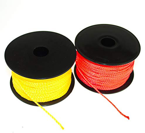 2 x filo da muratore per pavimentazione, 50 m, 1,6 mm