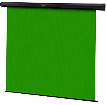 Chroma Verde Ozone Chroma X80 - Diseñado para Streaming y Fotografia Profesional - 150x180cm, Sistema motorizado, Fondo Intercativo, No Reflectante, Antiarrugas