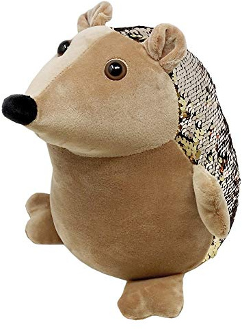 Lashuma Bodenstopper Sandsack Spikey, Igel Türstopper Braun, Sandsack Höhe: 22 cm