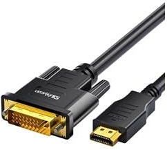 5M HDMI a DVI cable convertidor pantalla adaptador de cable de datos bidireccional conversión mutua