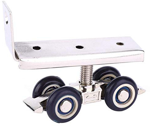 Rouleau de porte coulissante, roue suspendue Facile à installer Structure simple pour portes coulissantes à usage général pour porte à usage professionnel