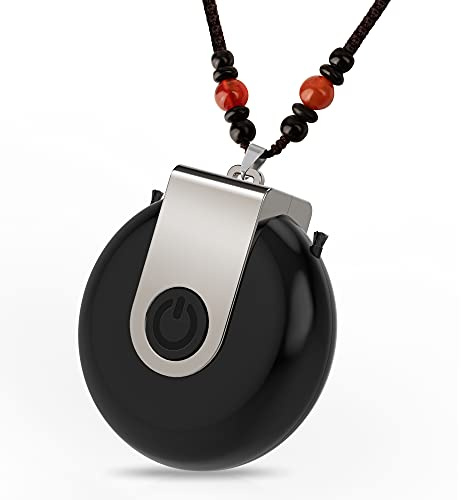 Negative Ion Portable Personal Air Purifier - Mini Wearable Necklace for Kids, Adults, Home, Office, Car - USB Powered