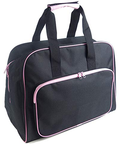 Herklotzn Bolsa multifuncional para máquina de coser, bolsa de almacenamiento portátil de viaje, bolsa de transporte con bolsillo, almacenamiento de manualidades, herramientas de costura, bolsas de