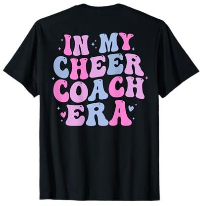 In My Cheer Coach Era lustig groovy (auf der Rückseite) T-Shirt