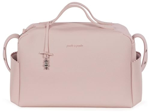 Pasito a Pasito Bolsa de pañales Icon, Rosa O Beige O Gris O Caramelo, M