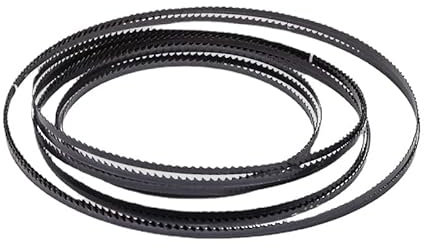 PNAJFUEL Bandsägeblätter, Bandsägeblatt, 3 Stück, Holzbearbeitungsbandsägeblätter, Schneiden Von Hartholz, Mahagoni-Kunststoff/6 Tpi/1400 X 6 X 0.63