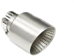 TNSSCZM Auto Auspuffblend Für GTI Für Golf 7 MK7 Auspuffspitze Auto Schalldämpferrohr Endrohrblenden(ID54MM OD101MM)