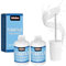 Ninnyi 2 Pcs Home Touch up Paint Pen, White Touch up Paint for Enamel Bath Toilet Wash Basin Wall (30mL/PCS)