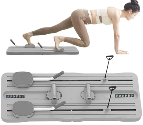 Pilates Reformerset | Bauchmuskeltraining Pilates Board Für Frauen - Faltbare Trainingsgeräte für Kernkrafttraining Und Erholung Nach der Geburt