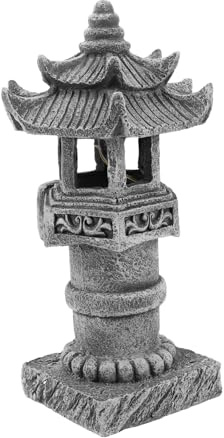 Hemobllo De Jardin Résine Lanterne Asiatique pour Balcon Et Patio Décoration Zen Extérieure pour Cour Et Pelouse