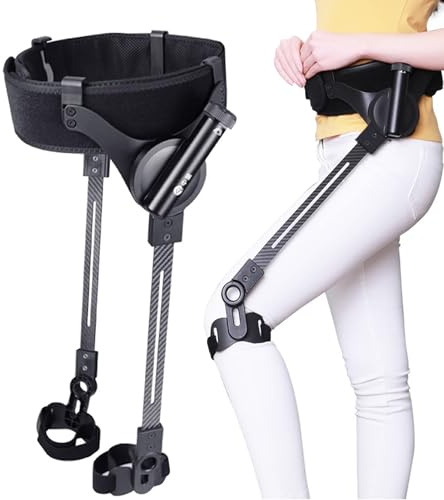 Gånghjälp, Exoskeleton kraftgånghjälpmedel, hjälpmedel, hjälpmedel, hjälpmedel för rörlighet för funktionshindrade och äldre benpromenader träning promenadassistans (ben, L)