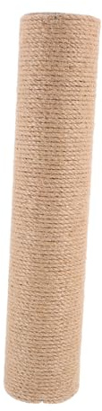 TOYANDONA Rascador para Gatos Poste Vertical de Yute Natural 30 Cm Repuesto para Rascadores de Interior Accesorios para Gatos