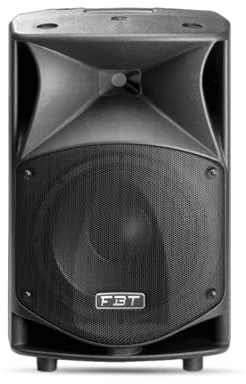 FBT J MAXX 114A – Caja monitor difusor activo de 2 vías de 1400/400 W Peak LF/HF, negro