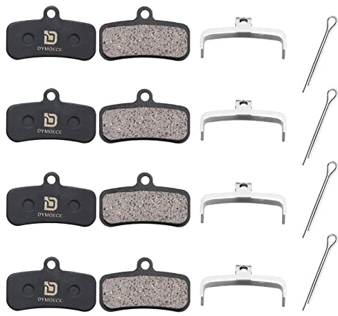 Dymoece 4 Paar Fahrrad Bremsbeläge für Shimano D03S D02S Saint BR-M810 BR-M820 Deore XT BR-M8020 BR-M8120 ZEE BR-M640 XTR BR-M9120 Tektro HD E725 M735 M745 M750 TRP SL