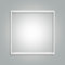 Aluminium Aufbaurahmen 62,5x62,5cm weiß für Aufbau-Montage eines LED Panels 62x62cm Rasterleuchte Einlegeleuchte Deckenleuchte 628x628x43mm