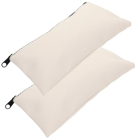 MAGICLULU 2stücke Pu-leder Geldtaschen Mit Reißverschluss Große Kapazität Für Dokumente Bargeld Und Karten Für Büro Business Und Reisen Langlebig Und Stilvoll Für Aufbewahrung