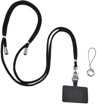 Cordino Per Cellulare Universalle Da Collo, Cordino Per Telefono Universalle Tracolla Per Cellulare Regolabile, Collana Nylon Catena Per Cellulare E Patch Telefono Per Maggior Parte Smartphone