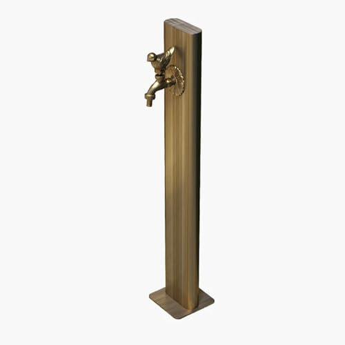 Wassersäule,wassersäule garten,garten wasserhahn säule,saeule mit wasserhahn,standbrunnen,wassersäule edelstahl,wasserzapfsäule garten,zapfstelle garten,wassersäule garten mit wasserhahn(Brass)