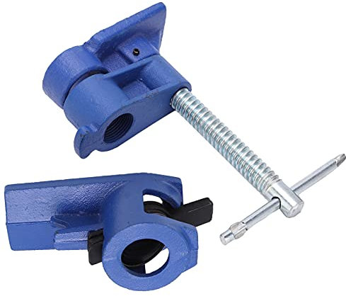 Woodworking Pipe Clamps Set Heavy Duty Quick Release MultiClutch G3/4in