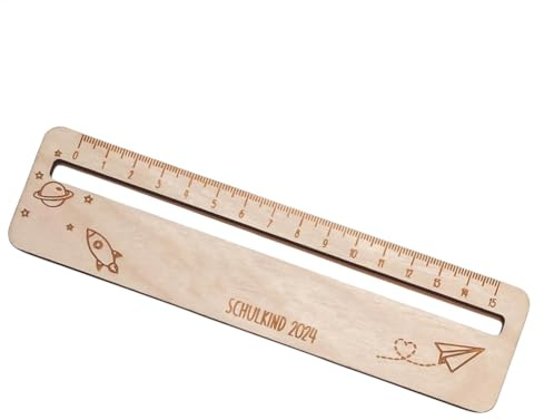 Règle de lecture guidée - Tracker en bois, aide à l'étude en classe, outil d'aide au texte durable, assistant d'alphabétisation éducatif, bande de mesure pratique | Accessoire de lecture fonctionnelle