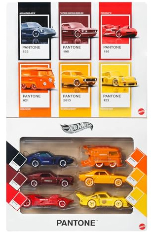 Hot Wheels Silver Series Pantone Mehrfachpack