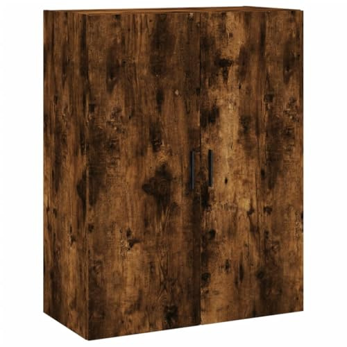 Lumanois Armario de Pared Roble Ahumado 69,5x34x90 cm,Mobiliario,Armarios y Almacenamiento,Aparadores,26.88kg-828441