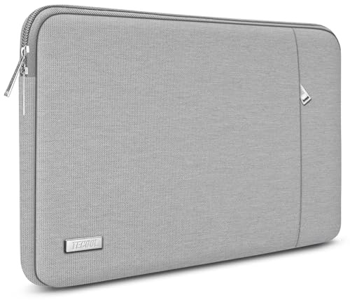 TECOOL Laptop Tasche Hülle für 12,3-13 Surface Pro/MacBook Air Pro Neo 13 | Wasserdichte Hülle Schutztasche für 12,3-13 Surface Pro 11-4,MacBook Air 13 13.6 M5-M1/ Neo 13 /Pro 13 M2 M1 ,Grau