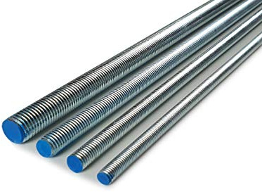 Isolbau Gewindestange M16 x 1 m - Gewindebolzen - Stahl 5.8 galvanisch verzinkt, DIN 975/976