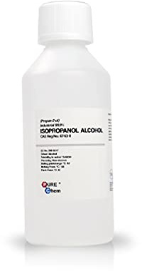 Pure Chem Isopropyl Alcohol Isopropanol IPA Rubbing Alcohol Cleaning 99.9% | 250ml, 99.9% IPA, Isopropanol, High Purity Cleaning Alcohol, Electronics Cleaner, Fast Evaporation, Residue-Free Finish