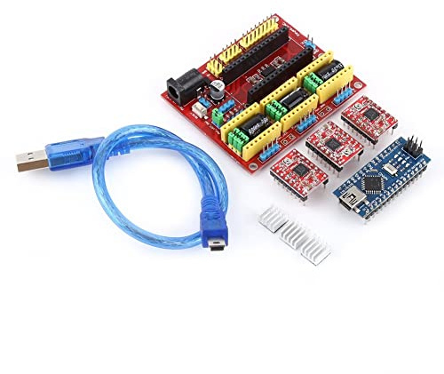 Fasizi CNC Shield V4+ mit A4988 Schrittmotor-Treiberplatine