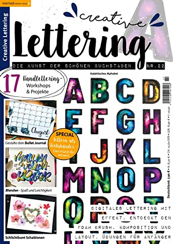 Creative Lettering 22/2022 17 Handlettering Workshops und Projekte