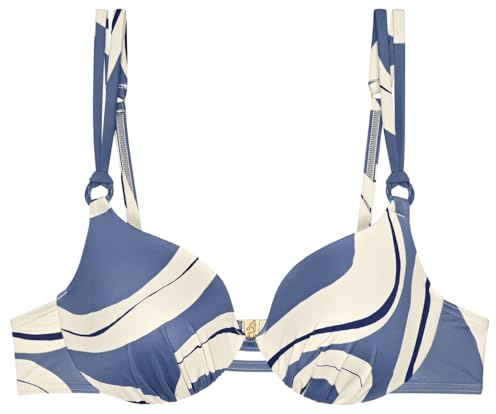 Triumph Damen Summer Allure WP Bikini top, Blue Combination, 42C