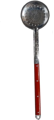 Schaumlöffel Schumowka für Kazan 43cm/47cm/65cm mit Holzgriff Schaumkelle für Kasan Utschak Plow (65 cm)
