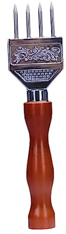 Alipis Eispickel Edelstahl Mit Holzgriff Robuster Bar Eiszerkleinerer Ergonomisches Crushed Ice Tool Für Barkeeper Zum Zerkleinern Von Eisblöcken Bei Cocktails Und Getränken