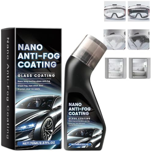 Mikromolekularer Antibeschlag-Beschichtungsmittel, magische Edelstein-Beschichtung, Glas, magische Edelstein-Anti-Beschlag-Beschichtung für Auto-Windschutzscheibe, Fenster, Spiegel, Brillen,