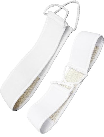 Dusch Rückenwäsche 2 Stück-pack aus Gewebe, Lange Körperbürste | Peeling für Bad und Badewanne, für Männer und Frauen, Praktische Reinigungshilfe Zufällige Farbe