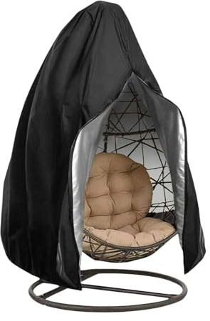 All Weathers Funda para silla de columpio para exteriores, 115 x 190 cm, impermeable, para muebles de jardín, cubierta de terraza resistente a las lágrimas