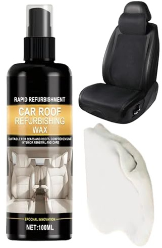 Car Cleaner Interior,100ml Leather Refurbishing Solution | Leather Seat Stain Remover - for Carpet Upholstery for Furniture Sofa Appliance Headliner