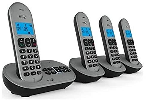 BT 3580 Quad Digital Cordless Telephone with Answer Machine - Nuisance Call Blocker