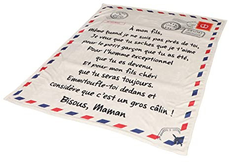 HONMEET Schöne Flanelldecke Mit Buchstabenmuster Bequeme Heimdecke Winter Warm Und Komfortabel Bettzubehör Für Schlafzimmer Und Büro