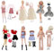 20 Chill Bambole Abbigliamento Ragazza Bambola Abiti Eleganti, Abito da festa Stile Principessa Vestito Gonna Del Gallo Vestiti delle Bambole e Pantaloni con Scarpe Accessori per Bambole da 11.5